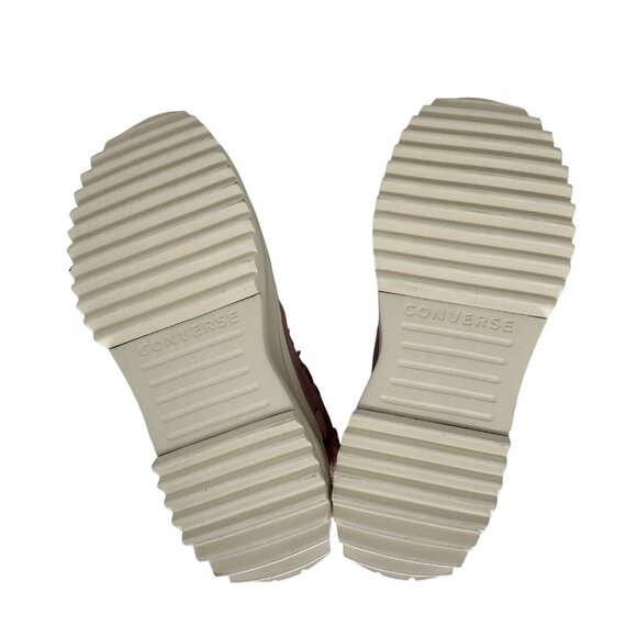 ✨Converse Women Shoes 10.5 Run Star Hike Hi Dusty Pink Embroidered Bow A09781C✨ - Picture 7 of 12